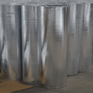 Radiant barrier film insulation roll for attics and roofs