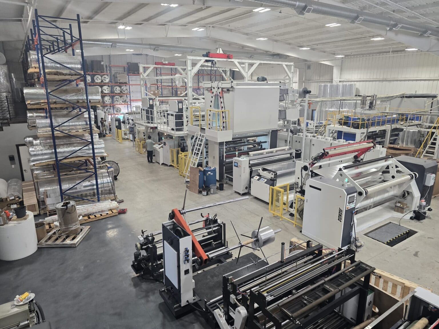 Industrial printing and converting machinery