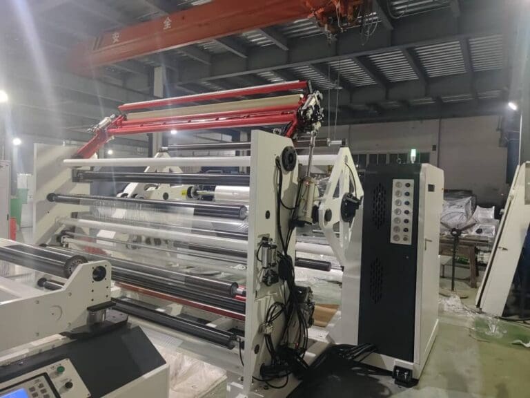 Slitter line cutting rolls to width